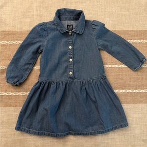 GAP Kids Casual Denim Dress